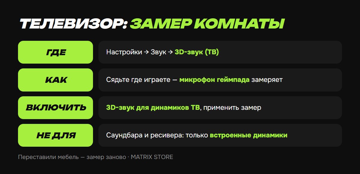 3D-звук через динамики телевизора